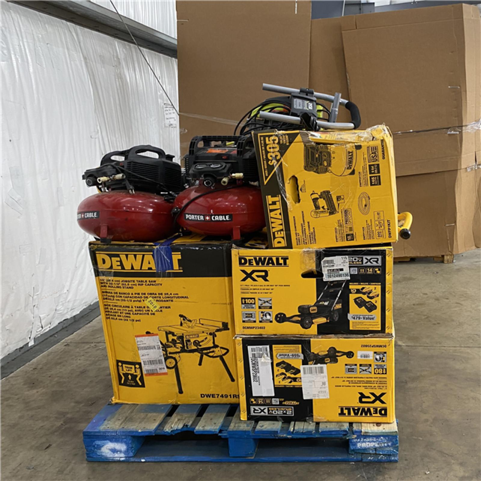 Houston Location AS IS - Tool Pallet