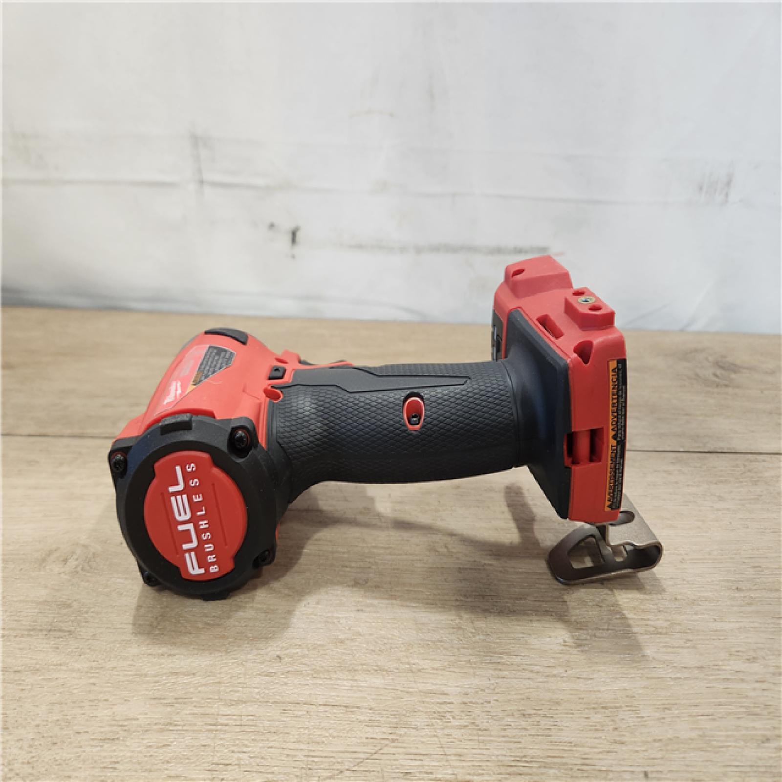 AS-IS- Milwaukee FUEL 18V Lithium-Ion Brushless Cordless 1/4 in. Hex Impact Driver (Tool-Only)