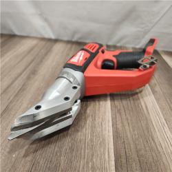 AS-IS- Milwaukee M18 18V Lithium-ion Cordless 18-gauge Double Cut Metal Shear (Tool-Only)