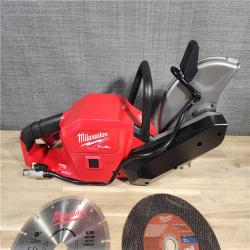 HOUSTON LOCATION - AS-IS Milwaukee M18 FUEL 9 Cut-Off Saw with ONE-KEY (TOOL ONLY)