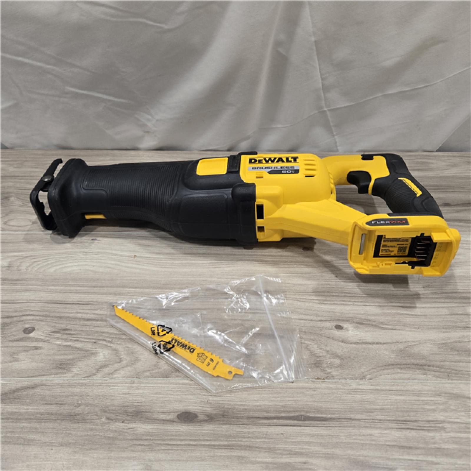 AS-IS DeWalt FLEXVOLT 60V MAX Cordless Reciprocating Saw (Tool-Only)