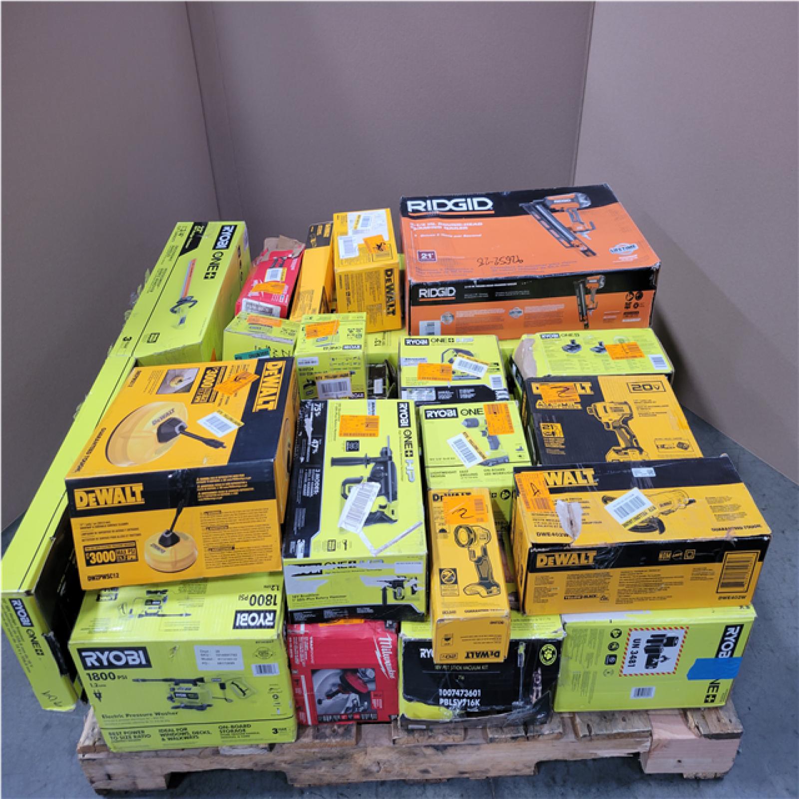 CALIFORNIA AS-IS TOOL PALLET