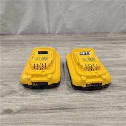 AS-IS DeWalt DCB230-2 20V Max 3.0Ah Compact Battery 2-Pack