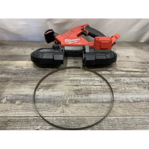 AS-IS Milwaukee FUEL 18V Lithium-Ion Brushless Cordless Compact Bandsaw (Tool-Only)