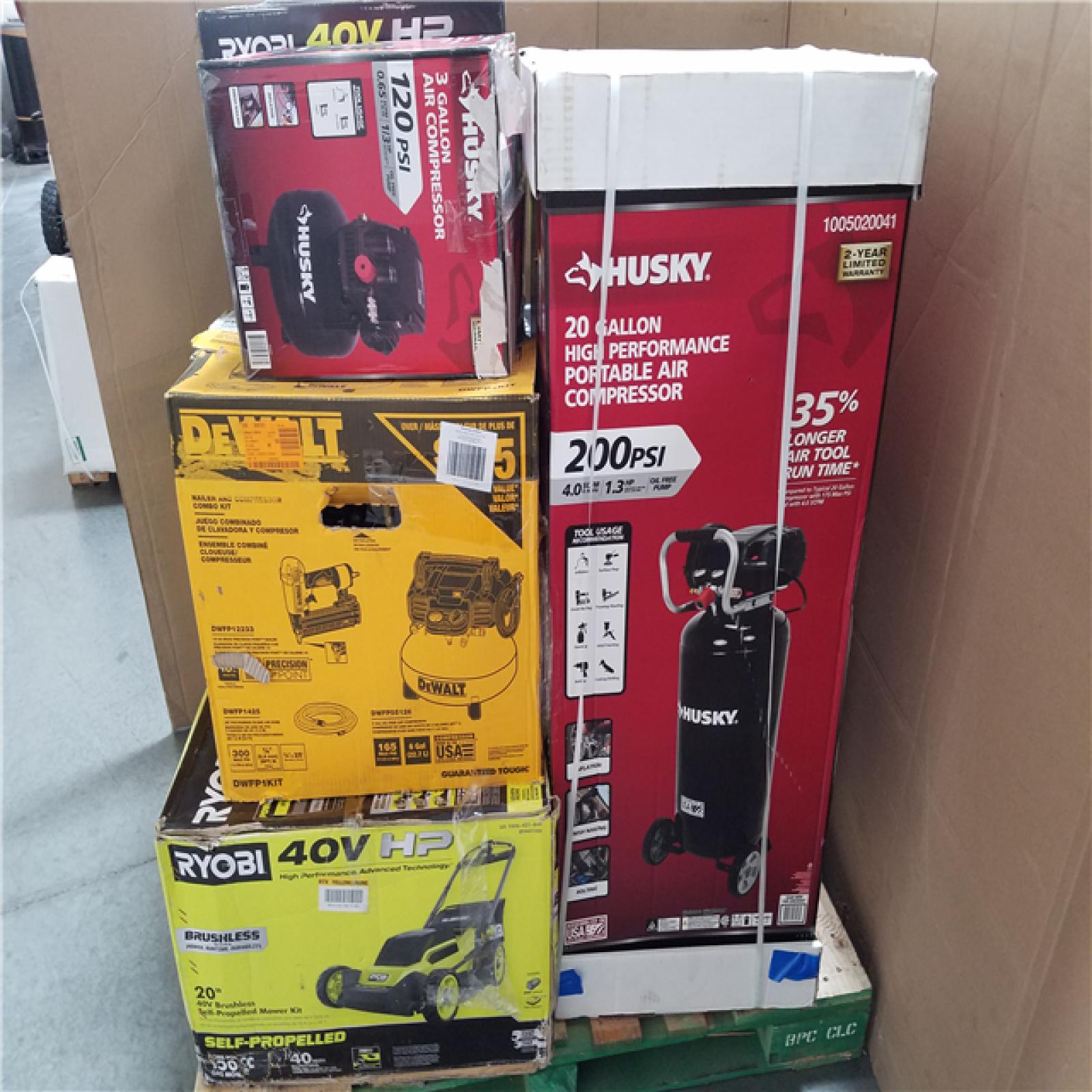 CALIFORNIA AS-IS OUTDOOR POWER EQUIPMENT