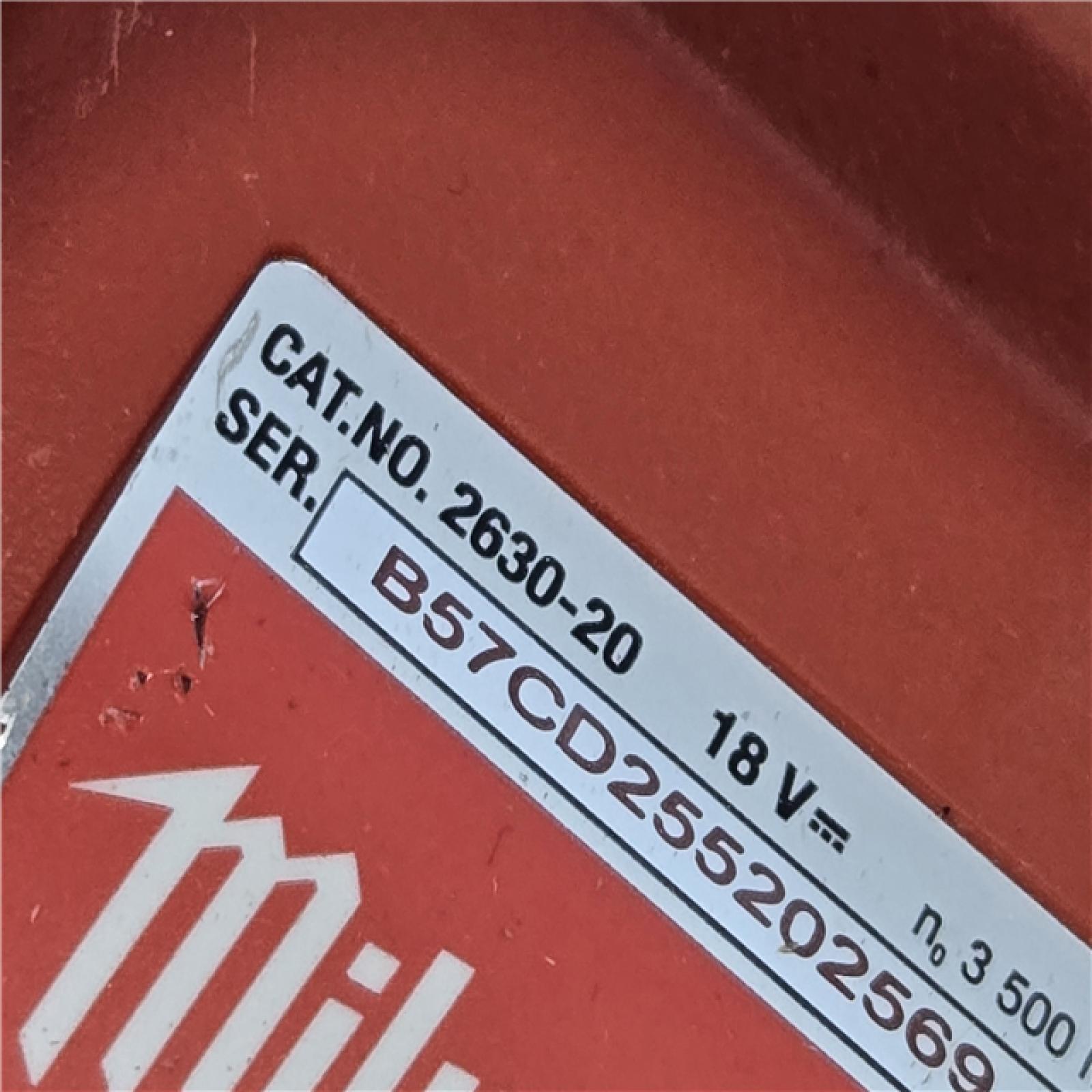 AS-IS Milwaukee 18V Lithium-Ion Cordless 6-1/2 in. Circular Saw (Tool-Only)