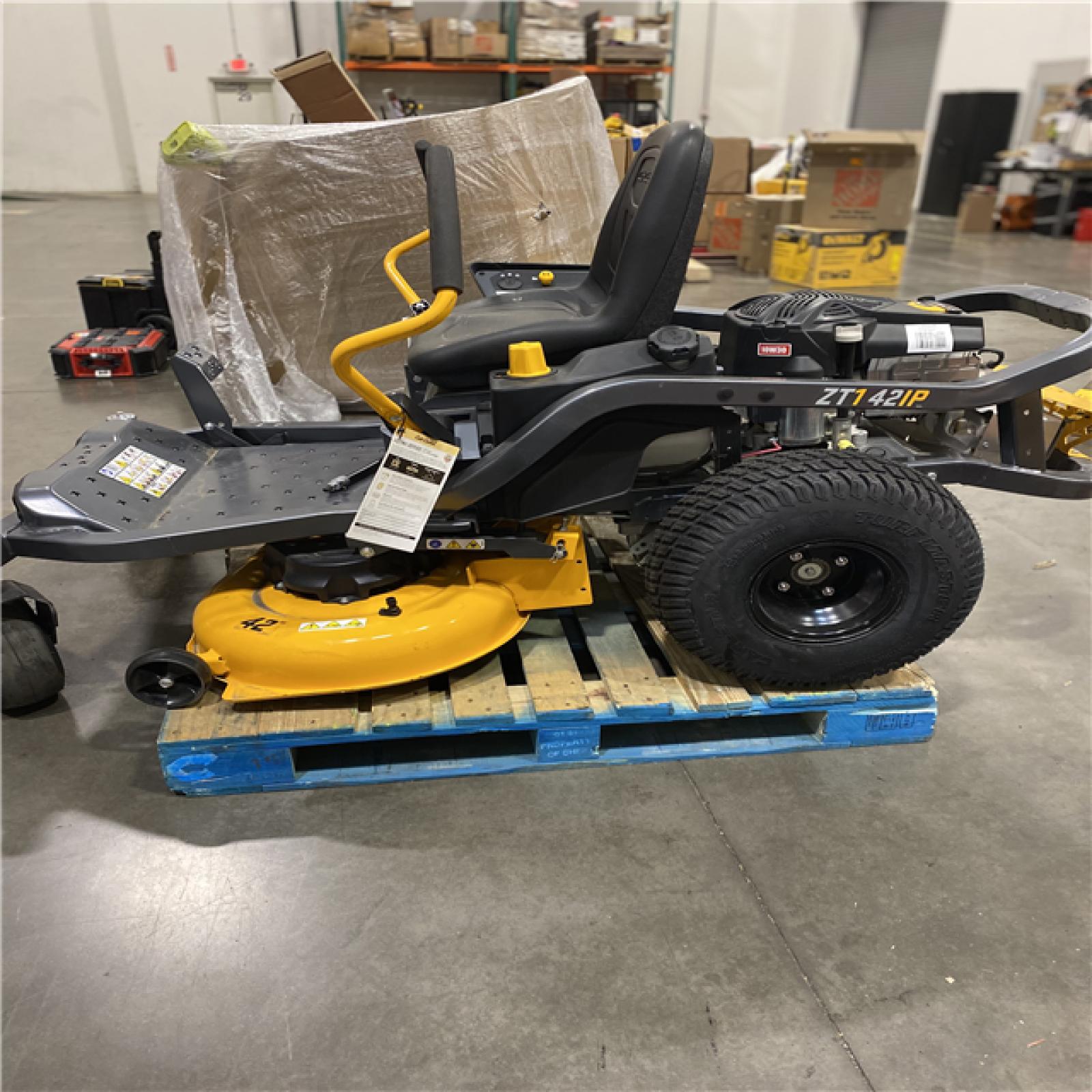 Dallas Location - As-Is Cub Cadet Ultima ZT1 42 in. 547 cc Gas Zero Turn Riding Lawn Mower