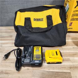 HOUSTON LOCATION - AS-IS DeWALT DCN681D1 20V MAX 18ga Cordless Brushless Narrow Crown Stapler Kit w/ BATTERY & CHARGER
