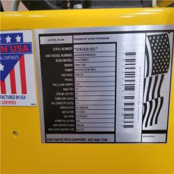 CALIFORNIA AS-IS EMAX 80 GAL. 175 PSI SILENT AIR ELECTRIC AIR COMPRESSOR WITH ISOLATOR PADS