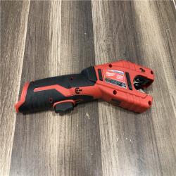 AS-IS Milwaukee 12V Lithium-Ion Cordless Copper Tubing Cutter (Tool-Only)