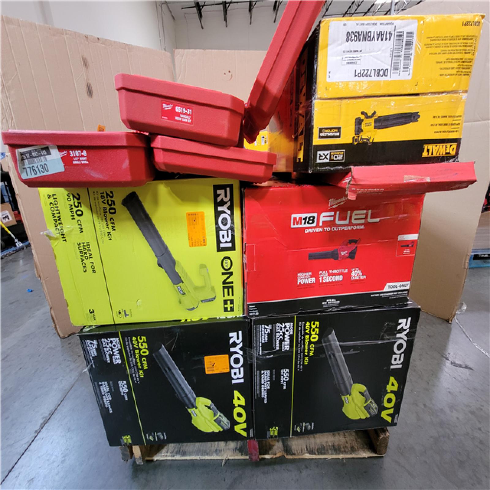 CALIFORNIA AS-IS TOOL PALLET