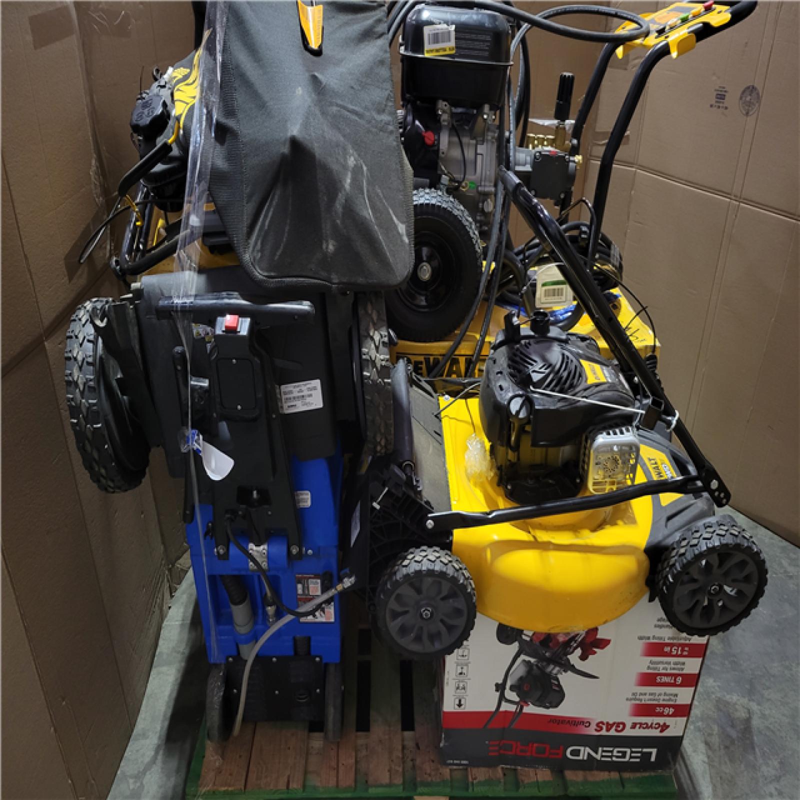 CALIFORNIA AS-IS OUTDOOR POWER EQUIPMENT