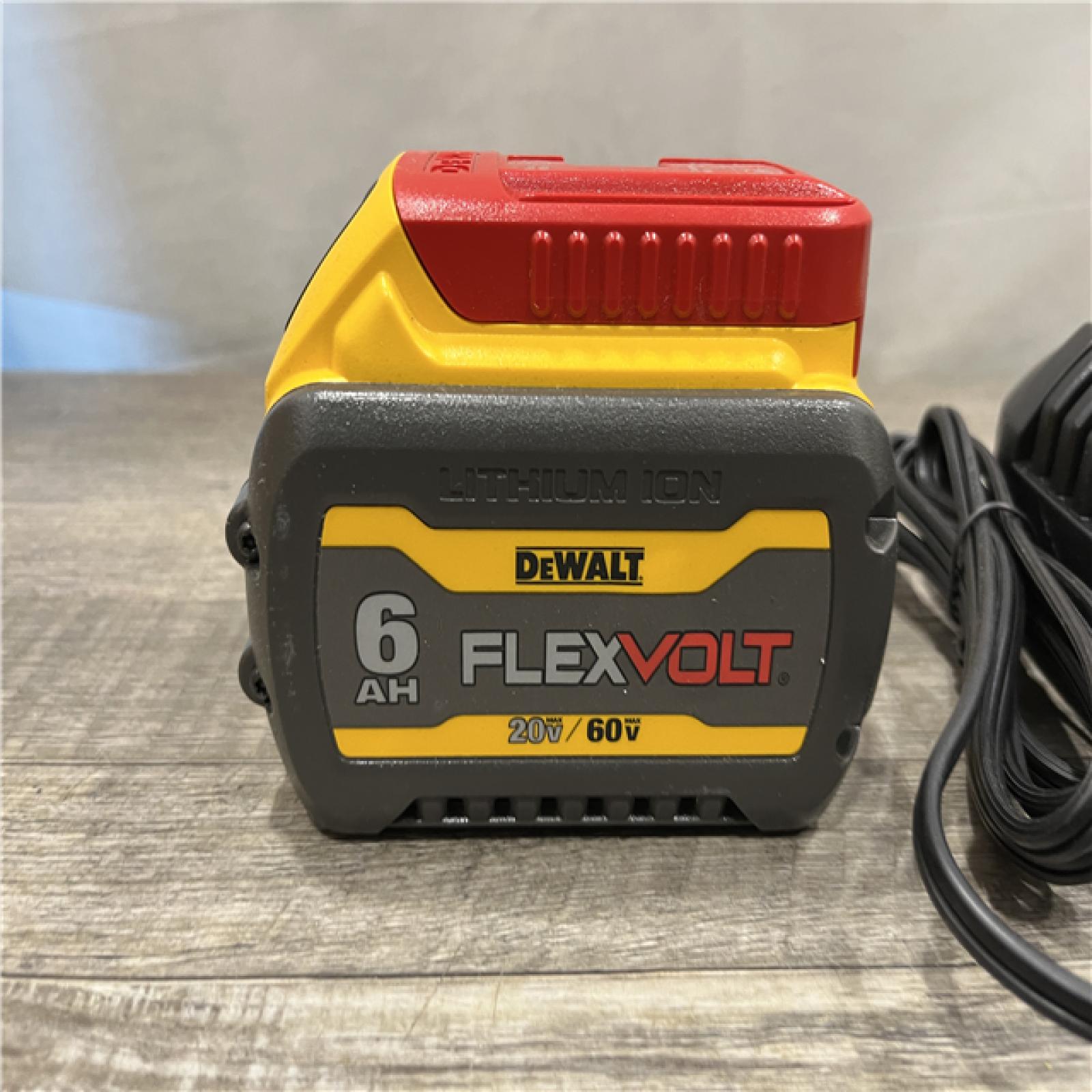 AS-IS DEWALT FLEXVOLT 20V/60V MAX Lithium-Ion 6.0Ah Battery Pack Kit