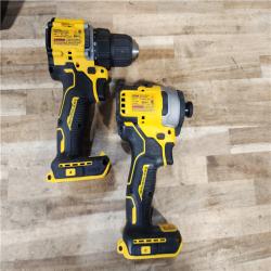 HOUSTON LOCATION - AS-IS DEWALT ATOMIC 20-Volt MAX Lithium-Ion Cordless Combo Kit