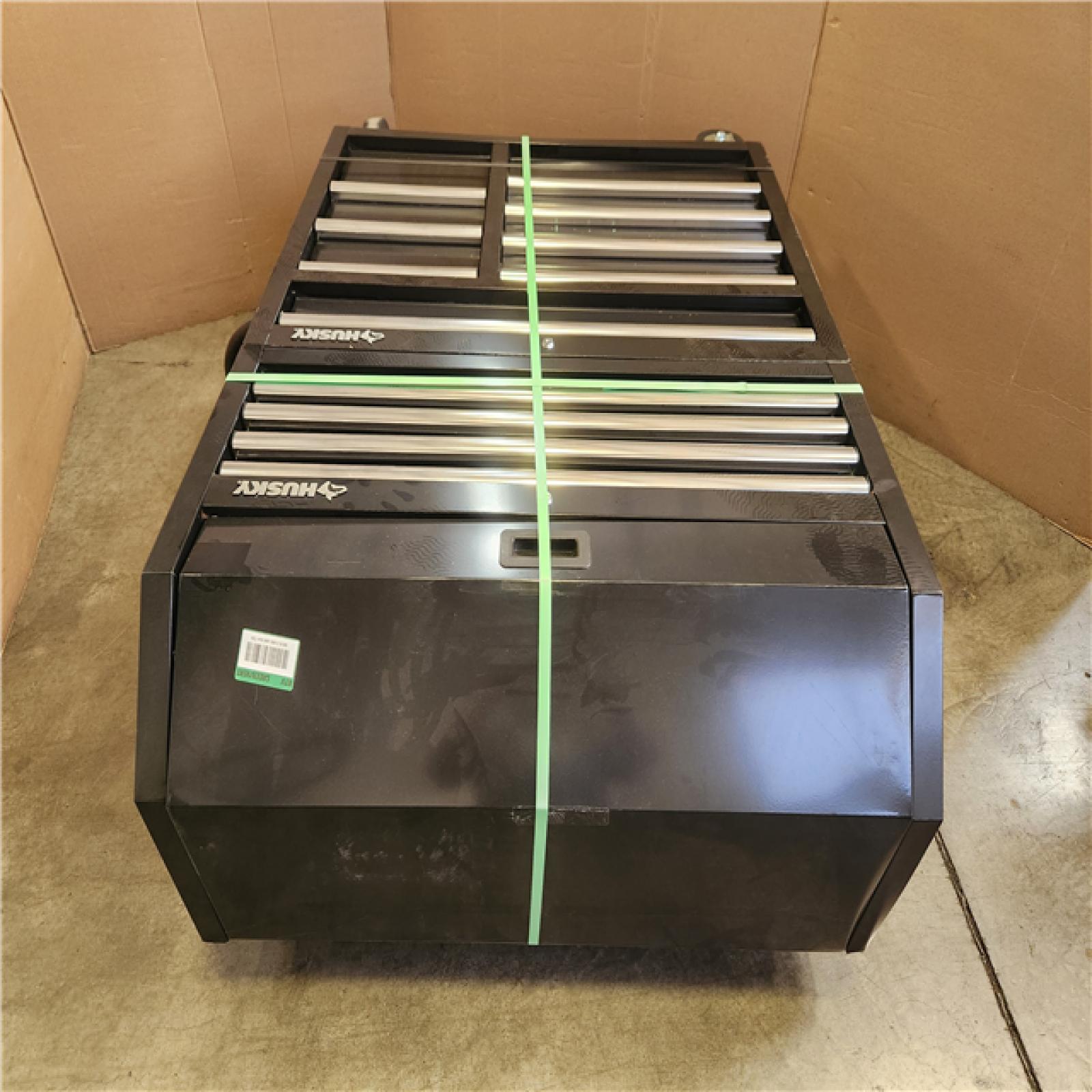 Phoenix AS-IS Husky Tool Storage 42 in. W x 18 in. D Standard Duty Black Tool Chest Combo