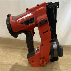 AS-IS Milwaukee FUEL 18-Volt Lithium-Ion Brushless Cordless Coil Roofing Nailer (Tool Only)