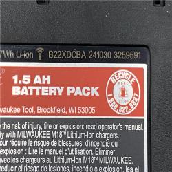 AS-IS Milwaukee 18V Cordless Brushed 2-Tool Drill/Driver and Impact Driver Kit