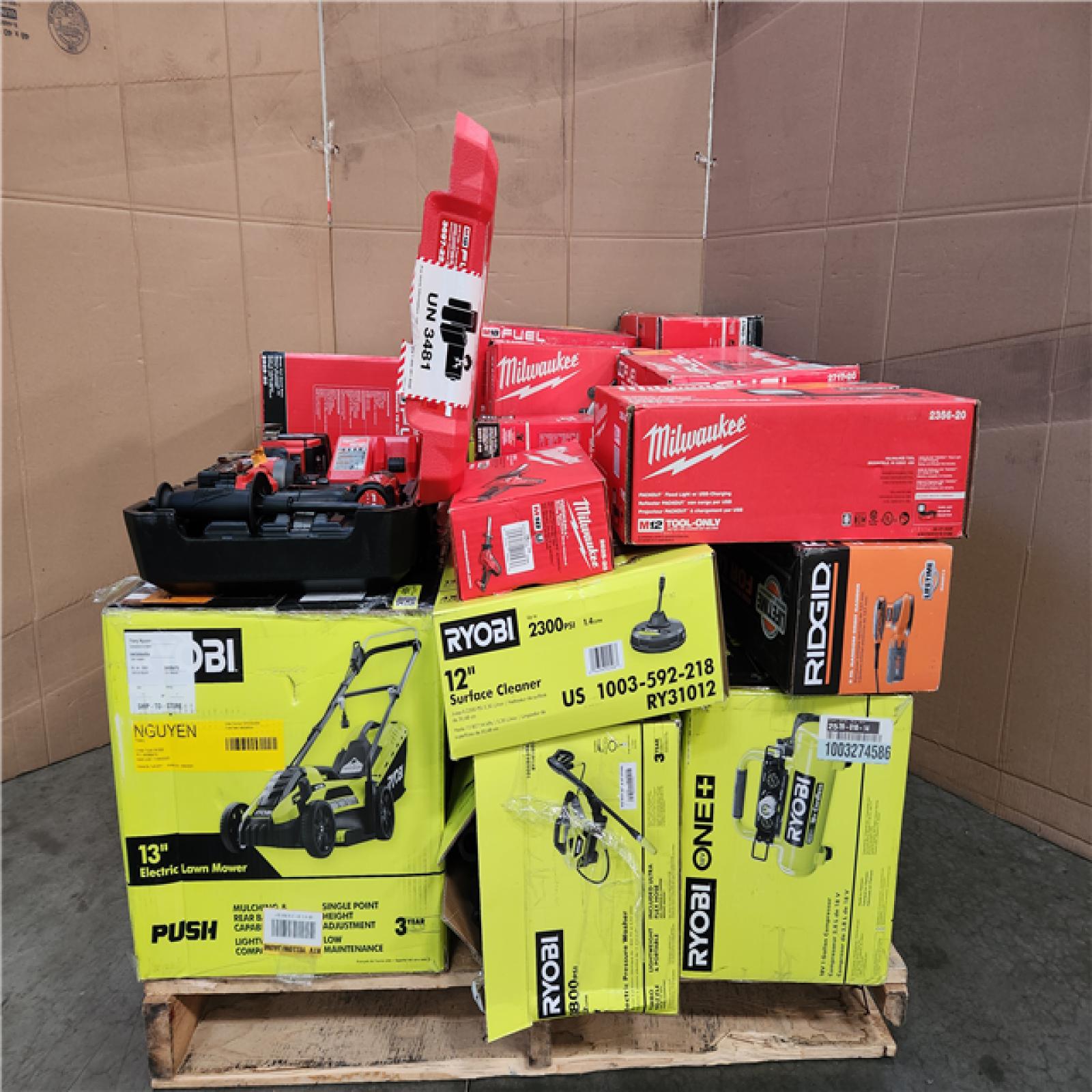 California As-Is Tool Pallet