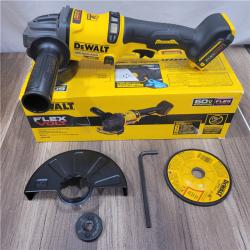 AS-IS DEWALT 60V MAX Cordless Brushless 4.5 in. to 6 in. Small Angle Grinder with Kickback Brake (Tool Only)