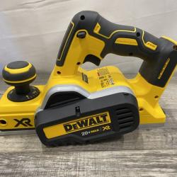 AS-IS DEWALT 20V MAX XR Cordless Brushless 3-1/4 in. Planer (Tool Only)