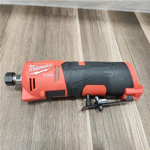 AS-IS- Milwaukee M12 FUEL Brushless Cordless Straight Die Grinder (Tool-Only)