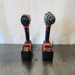 AS-IS- Milwaukee FUEL 18V Lithium-Ion Brushless Cordless Hammer Drill and Impact Driver Combo Kit