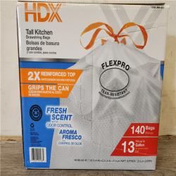 Phoenix NEW HDX 13 Gal. Scented Flex Drawstring Kitchen Trash Bags Pallet (60-Count)