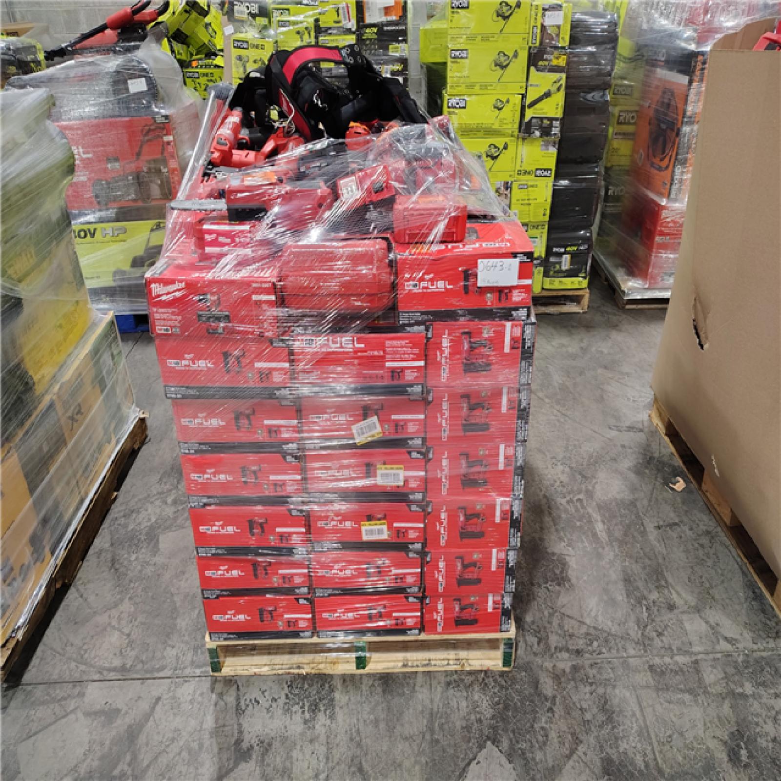 Pittston Location As-Is Power Tools Partial Truckload (14 Pallets) 0643-A