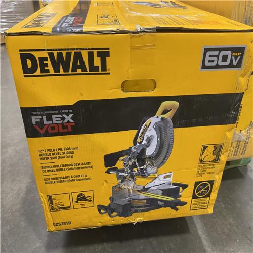 As-Is- DEWALT 60V Lithium-Ion 12 in. Cordless Sliding Miter Saw (Tool Only)