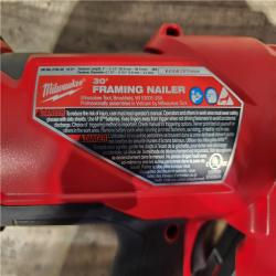 HOUSTON LOCATION - AS-IS Milwaukee FUEL 3-1/2 in. 18-Volt 30-Degree Lithium-Ion Brushless Cordless Framing Nailer (Tool-Only)