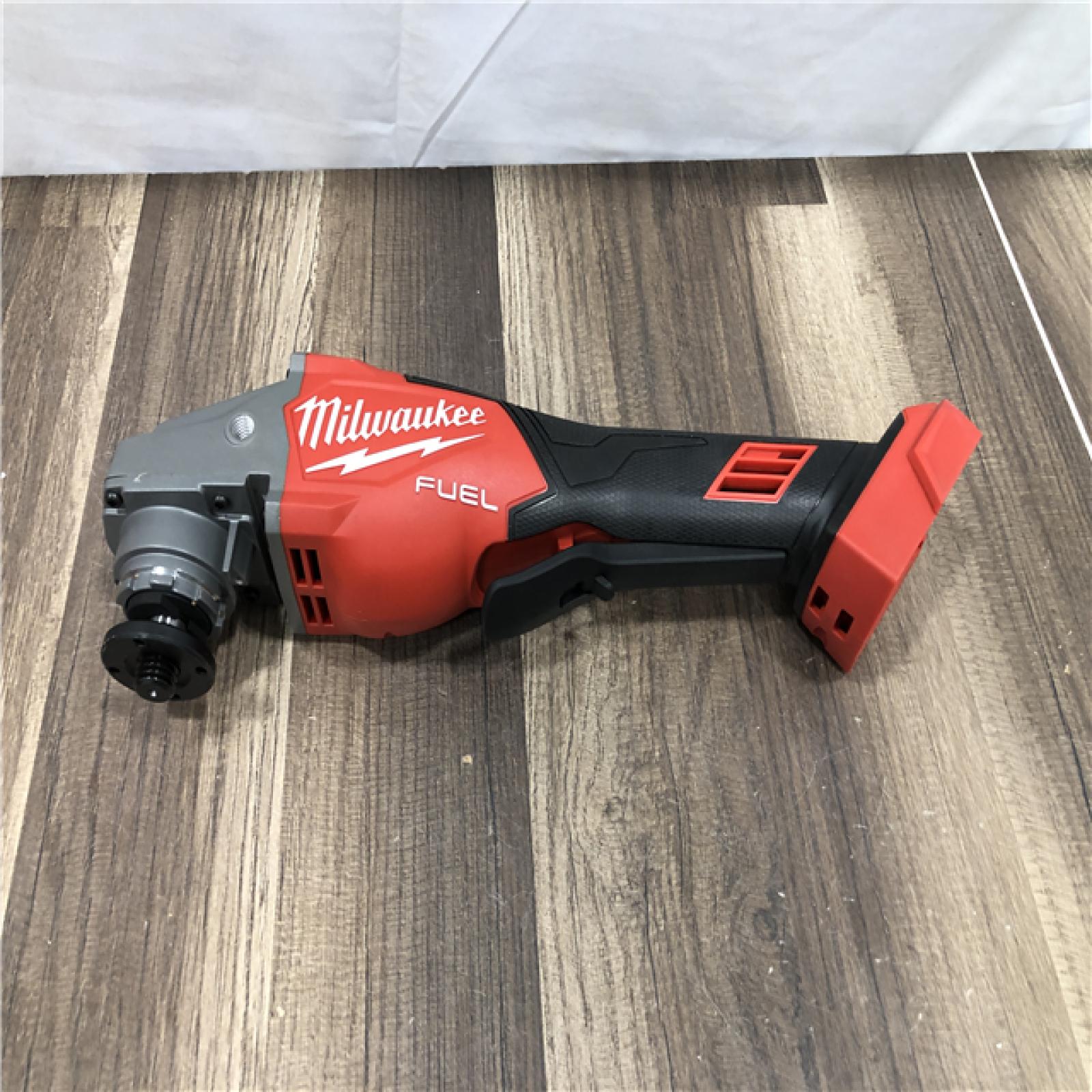 AS-IS Milwaukee FUEL 18-Volt Lithium-Ion Brushless Cordless 4-1/2 in./6 in. Braking Grinder with Paddle Switch (Tool-Only)