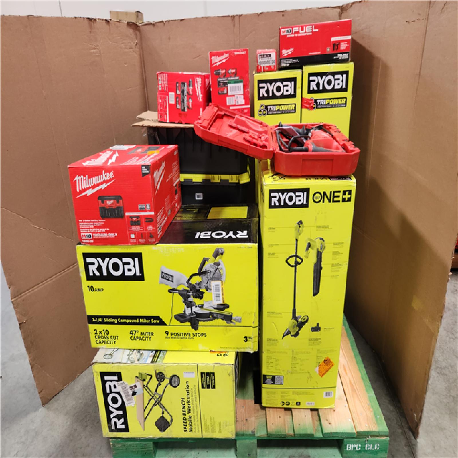 CALIFORNIA AS-IS TOOL PALLET