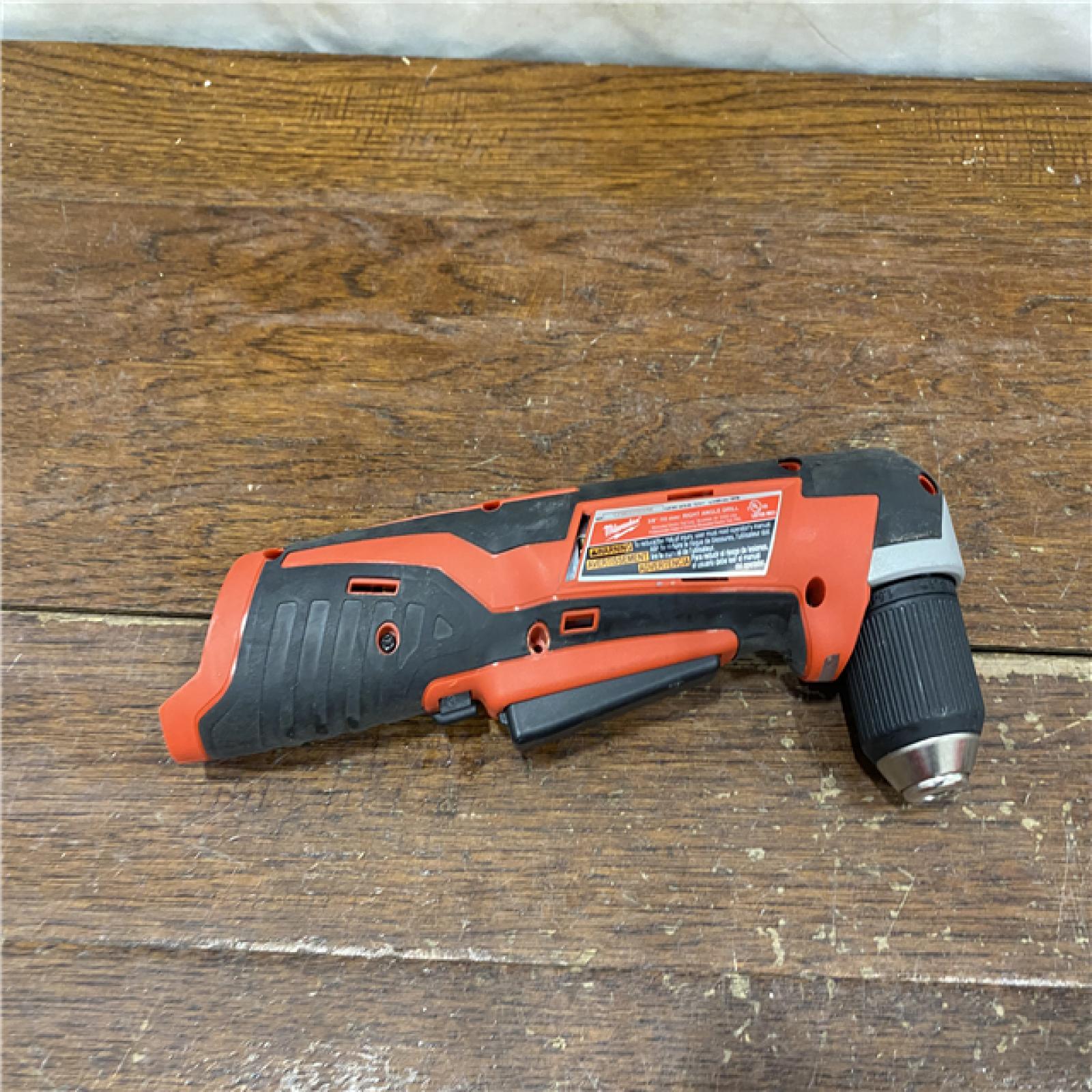 AS-IS Milwaukee M12 12V Lithium-Ion Cordless 3/8 in. Right Angle Drill (Tools-Only) (LOT OF 2)