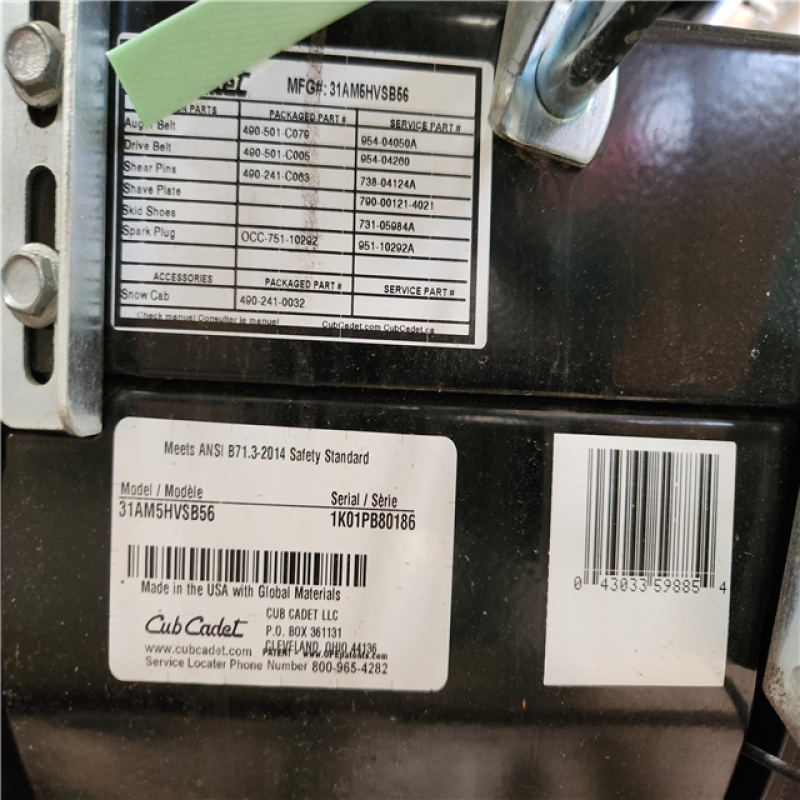 Phoenix Location NEW Cub Cadet 2X 26 in. 243cc IntelliPower Two-Stage Electric Start Gas Snow Blower with Power Steering and Steel Chute