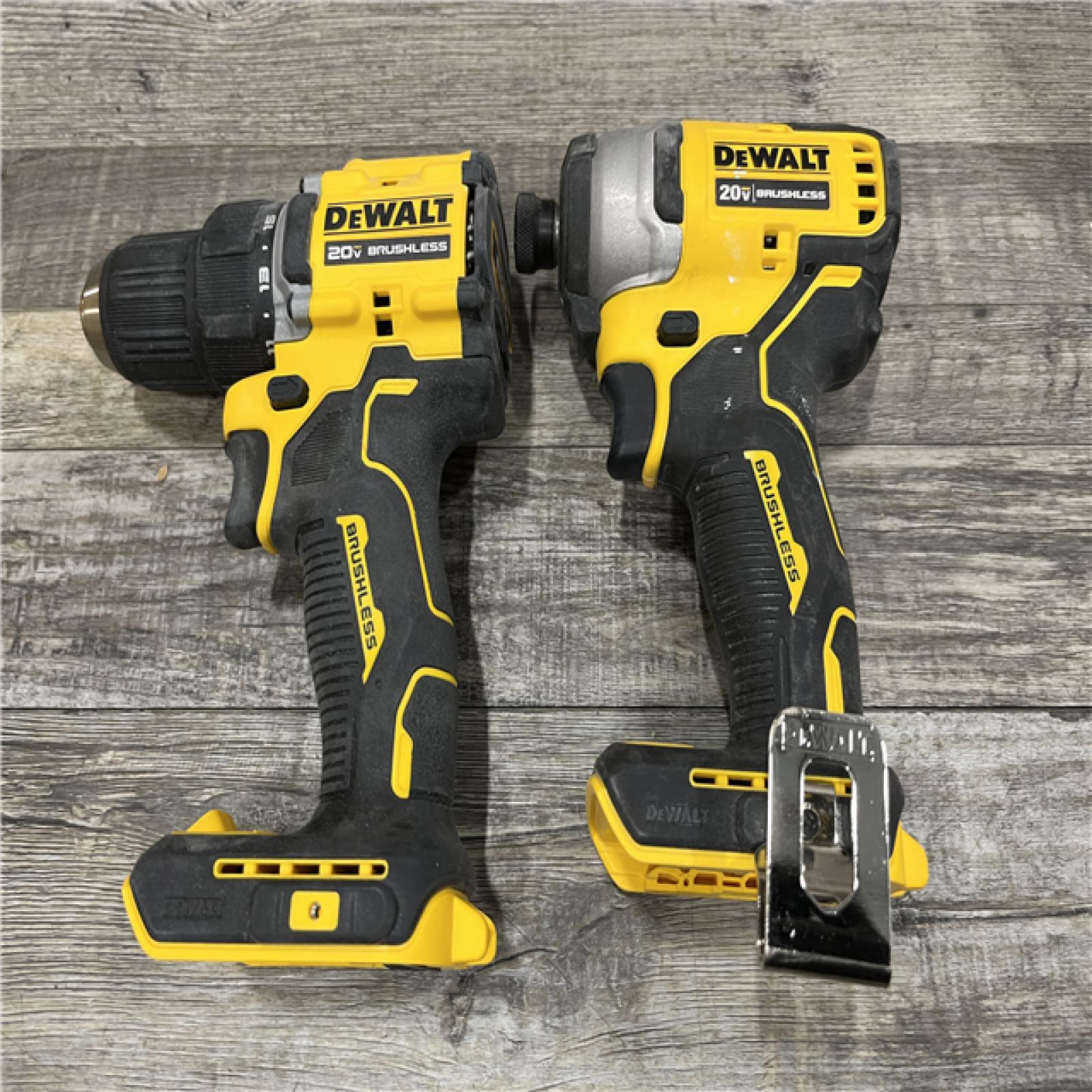 AS-IS DEWALT ATOMIC 20-Volt MAX Lithium-Ion Cordless Combo Kit