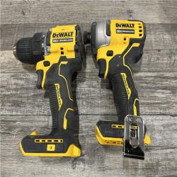 AS-IS DEWALT ATOMIC 20-Volt MAX Lithium-Ion Cordless Combo Kit