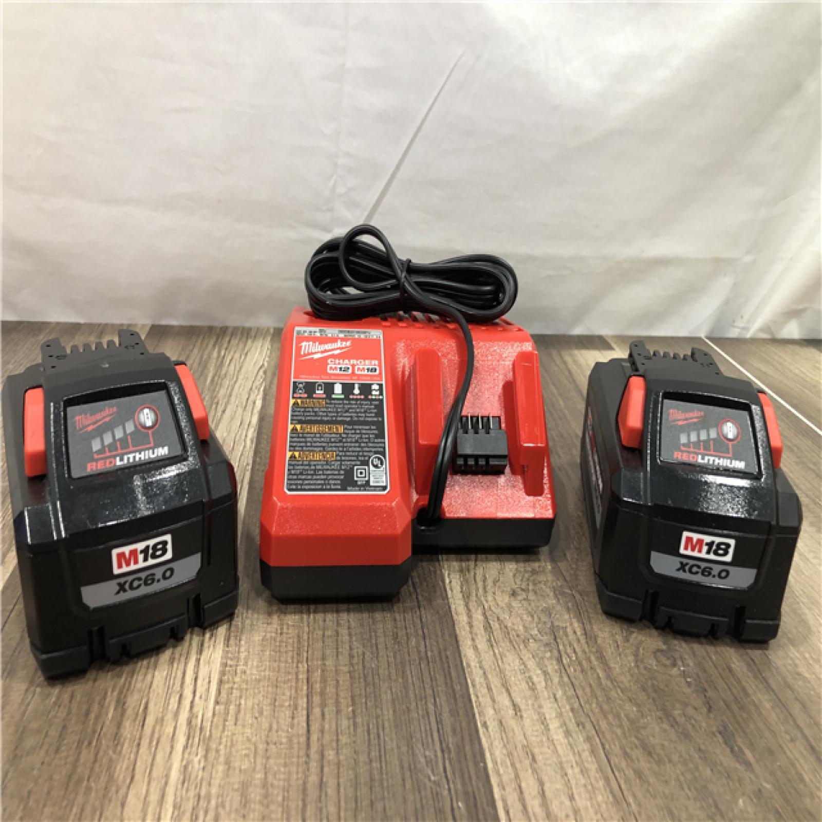 AS-IS Milwaukee 18-Volt Lithium-Ion High Output Starter Kit