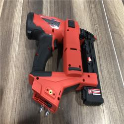 AS-IS Milwaukee  FUEL 18-Volt Lithium-Ion Brushless Cordless 18-Gauge 1/4 in. Narrow Crown Stapler (Tool-Only)