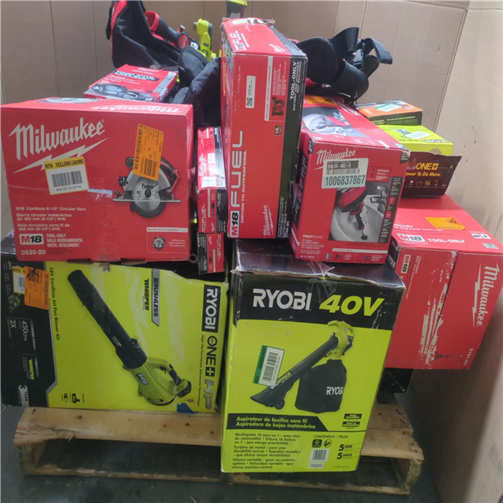 CALIFORNIA AS-IS TOOL PALLET