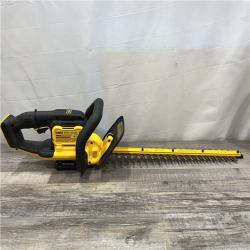 AS-IS DEWALT 20V MAX 22 in. Cordless Battery Powered Hedge Trimmer (Tool Only)