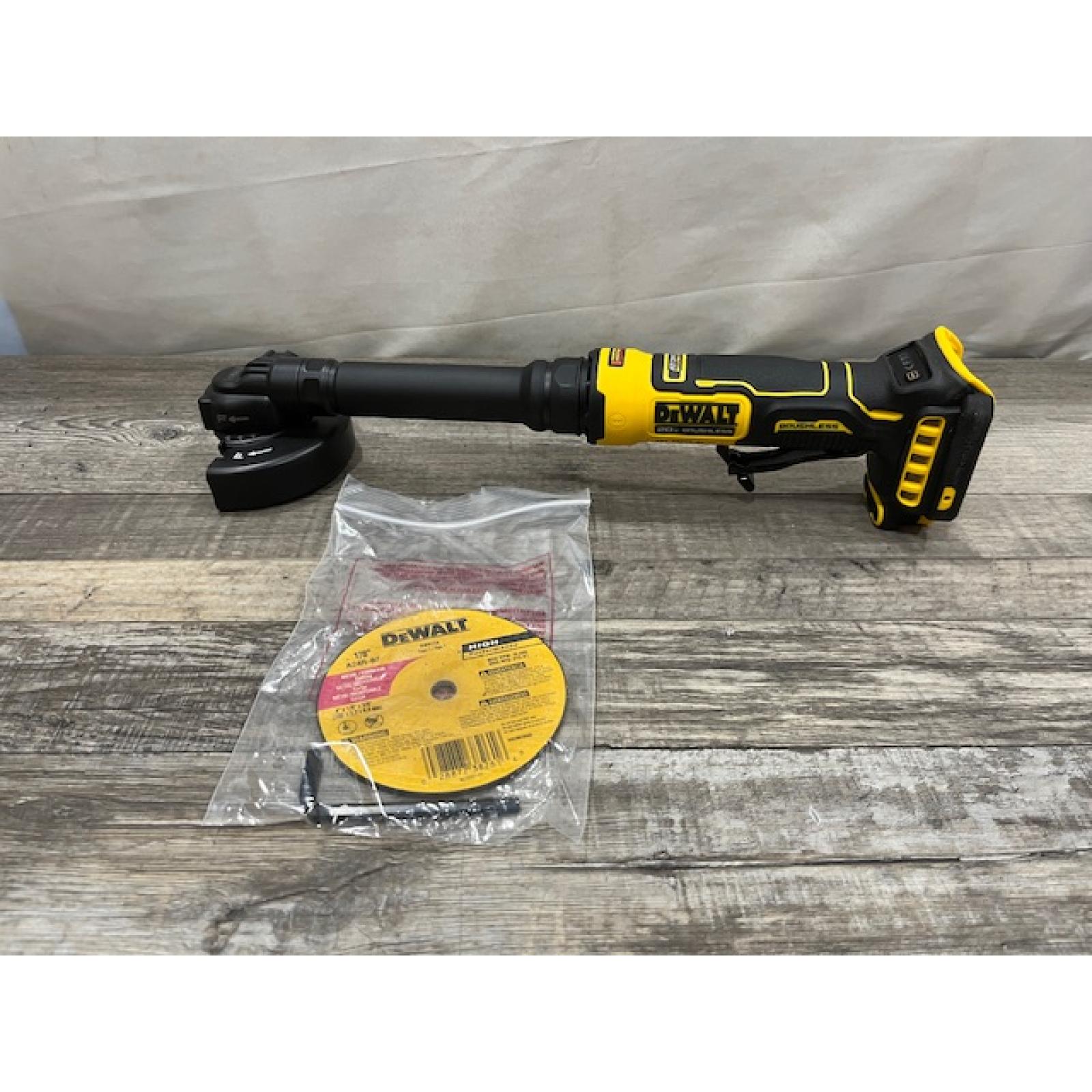 AS-IS DEWALT ATOMIC 20V MAX Cordless Brushless 4 in. Extended Cut-Off Tool (Tool Only)