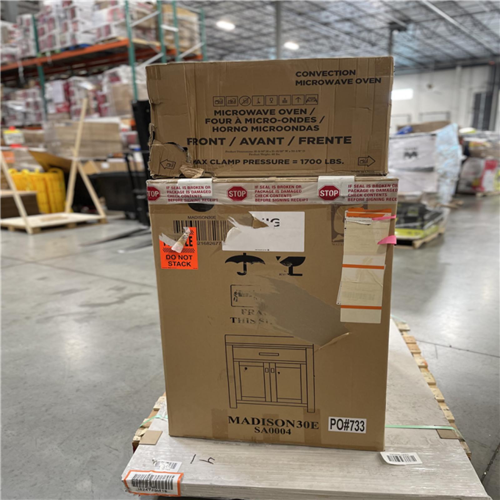 DALLAS LOCATION- AS-IS HOME IMPROVEMENT PALLET