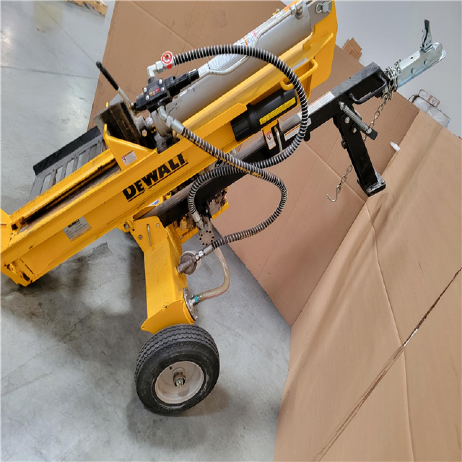 CALIFORNIA AS-IS DEWALT 32-TON LOG SPLITTER