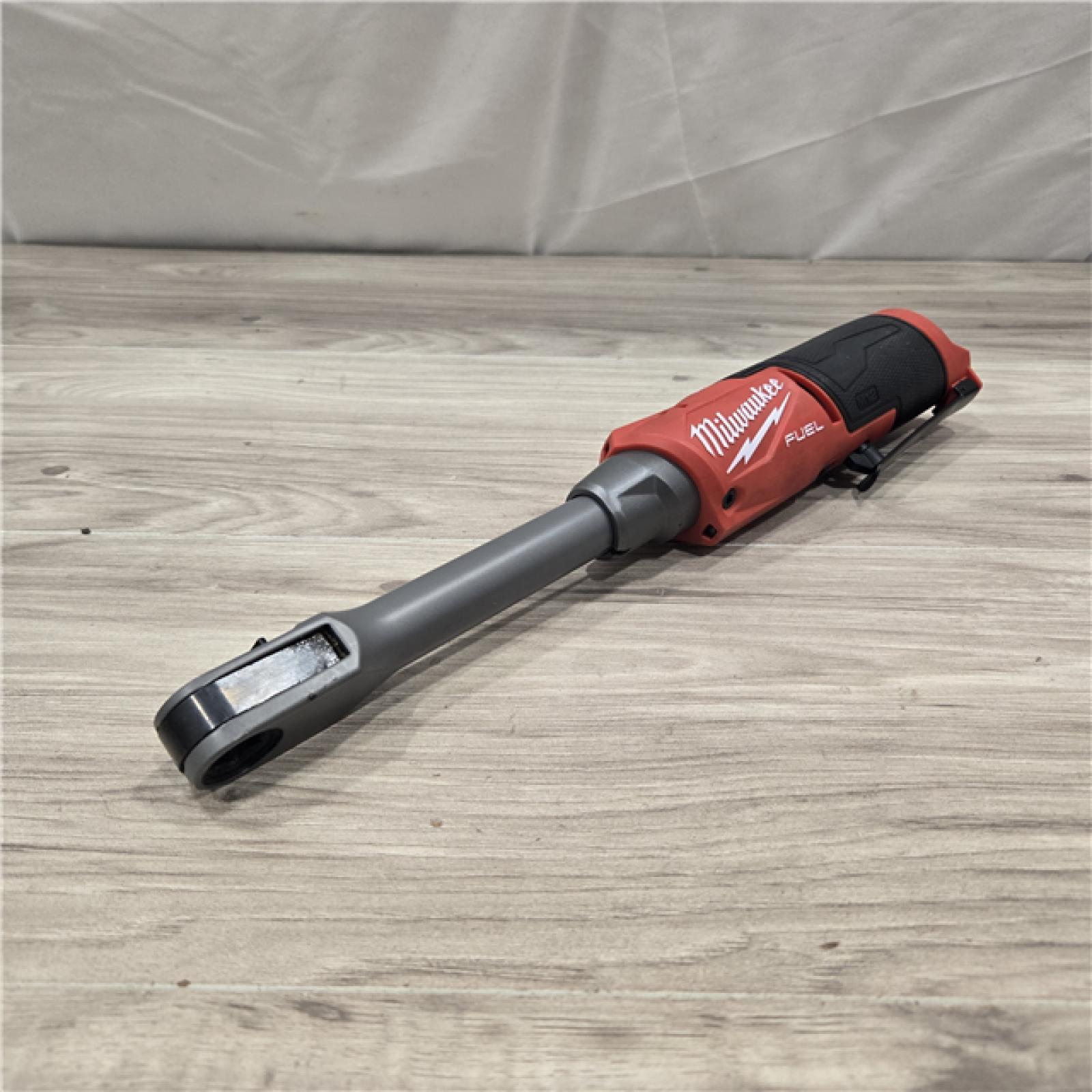 AS-IS Milwaukee M12 FUEL INSIDER Extended Reach Box Ratchet (Tool-Only)