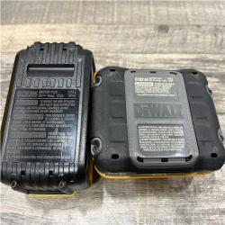 AS-IS DEWALT 20V MAX Lithium-Ion Starter Kit with 4.0 Ah and 5.0 Ah Batteries and Charger