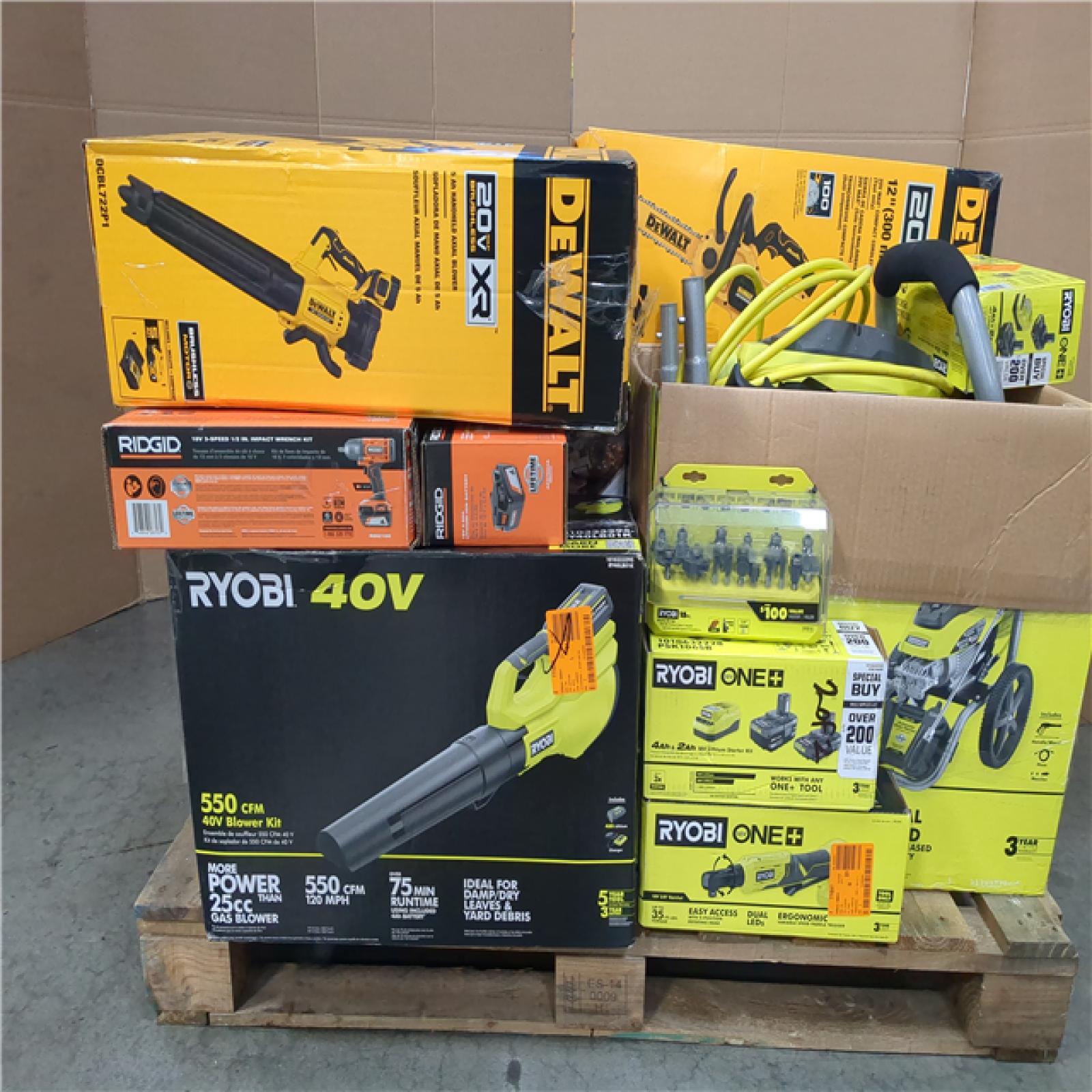 CALIFORNIA AS-IS TOOL PALLET