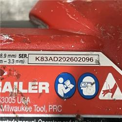 AS-IS Milwaukee FUEL 3-1/2 in. 18-Volt 30-Degree Lithium-Ion Brushless Cordless Framing Nailer (Tool-Only)