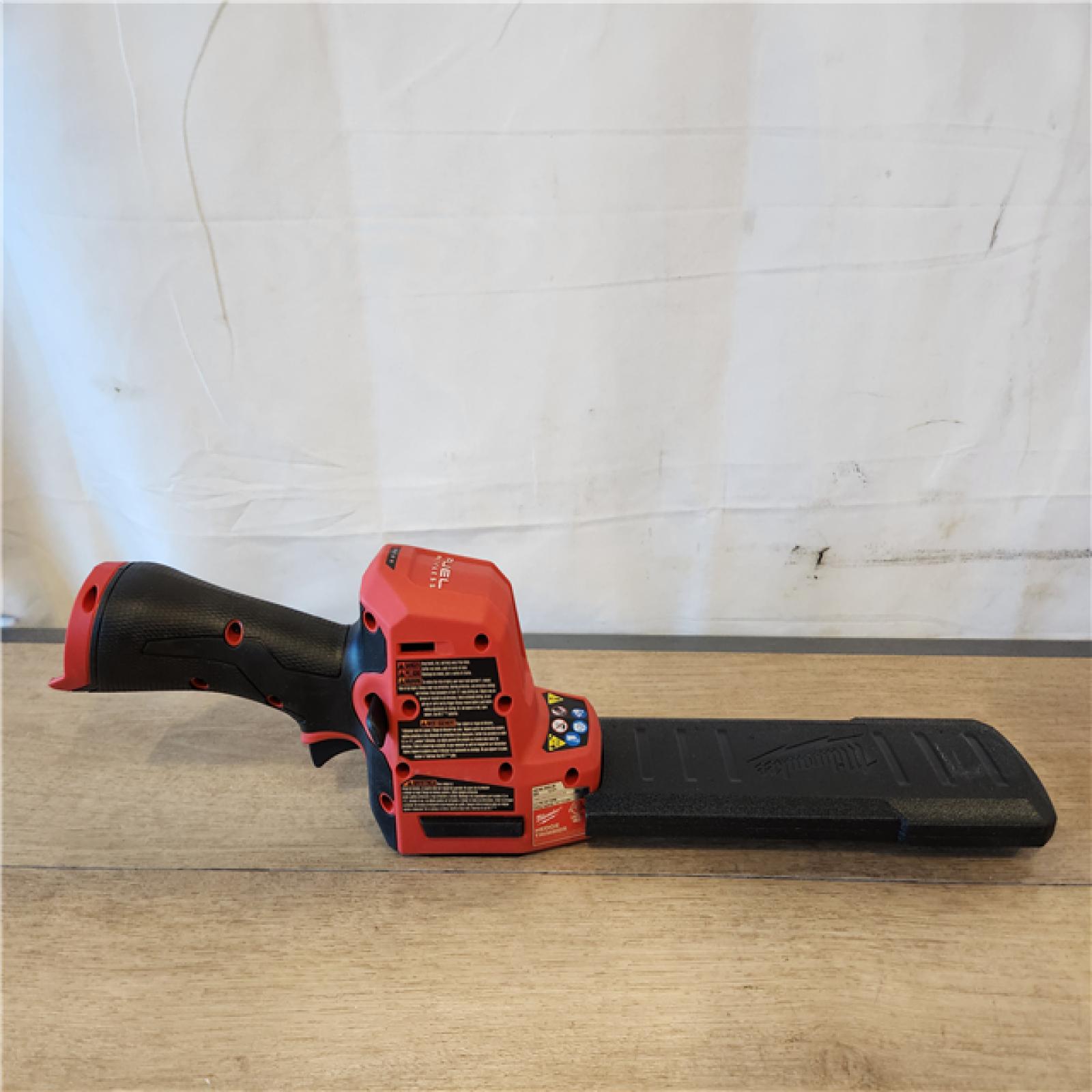 AS-IS- Milwaukee  FUEL 8 in. 12V Lithium-Ion Brushless Cordless Battery Hedge Trimmer (Tool-Only)