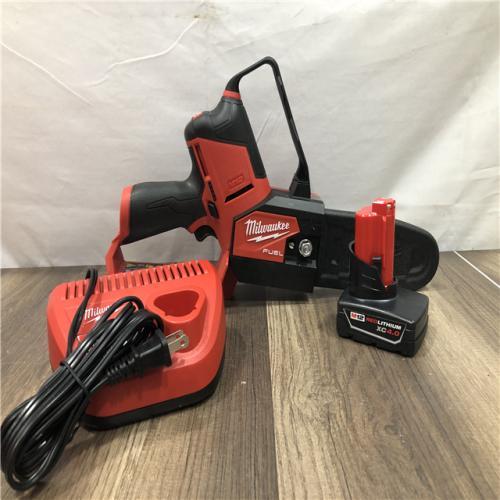 AS-IS Milwaukee FUEL 12V Lithium-Ion Brushless Battery 6 in. HATCHET Pruning Saw Kit