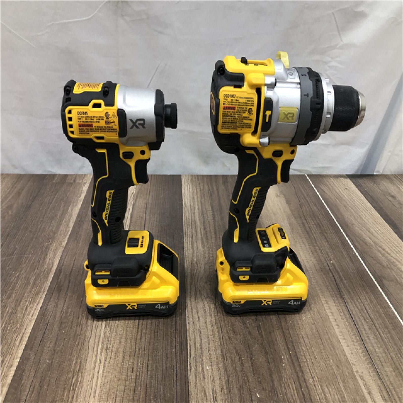 AS-IS DEWALT 20V MAX Lithium-Ion Cordless 2-Tool Combo Kit